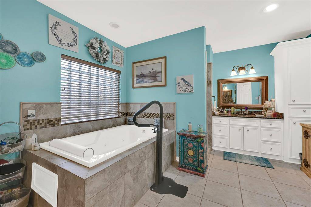 Master bathroom