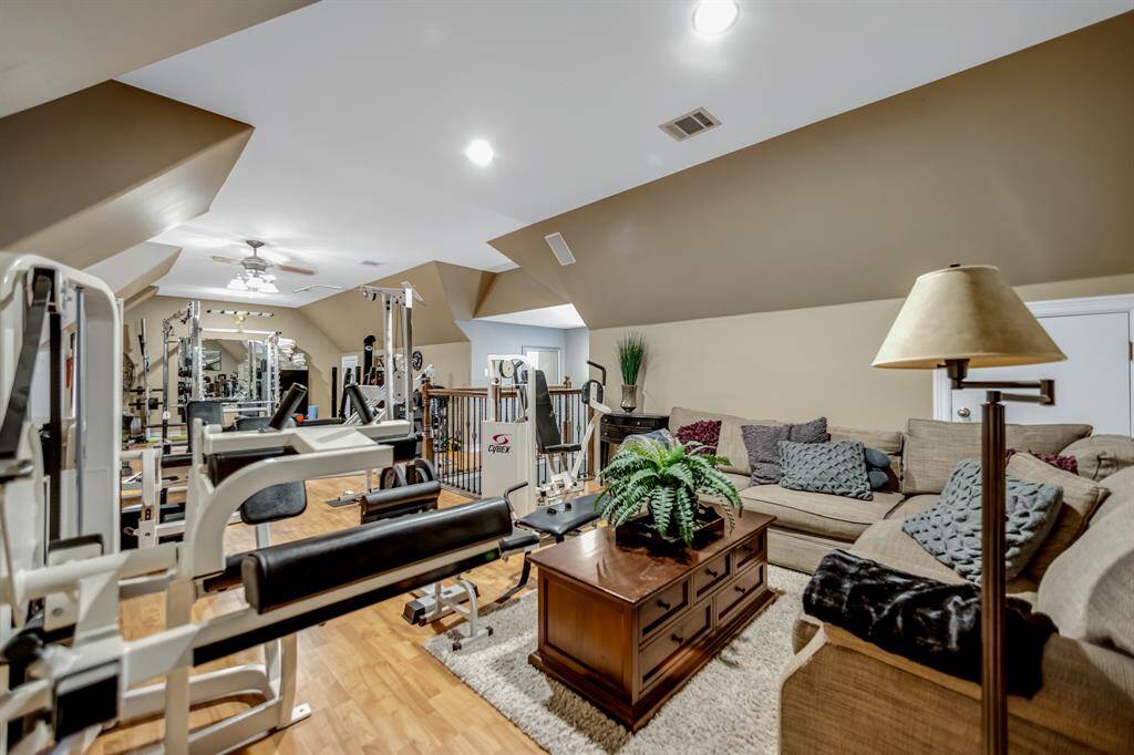 This flex room was built with a pre-plumbed bath that can be added