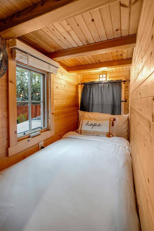 Upstairs  loft of the Tiny house