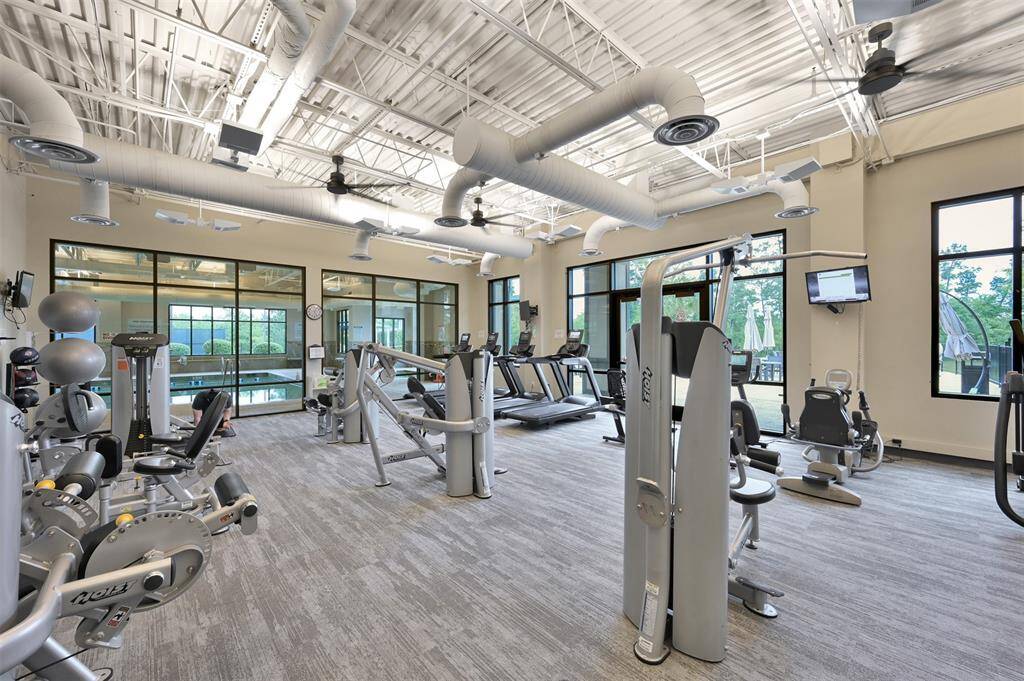 State of the art fitness center.