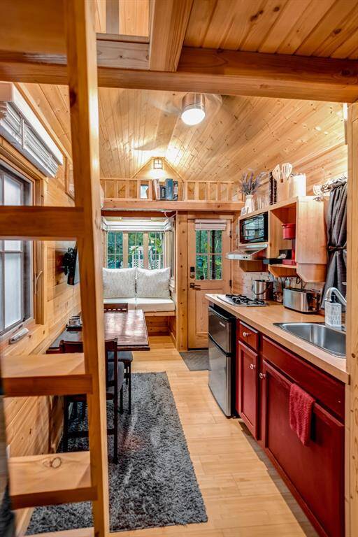 Another view of the Tiny house