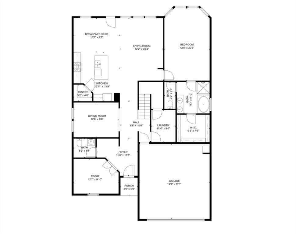 Floor Plan of the First Floor