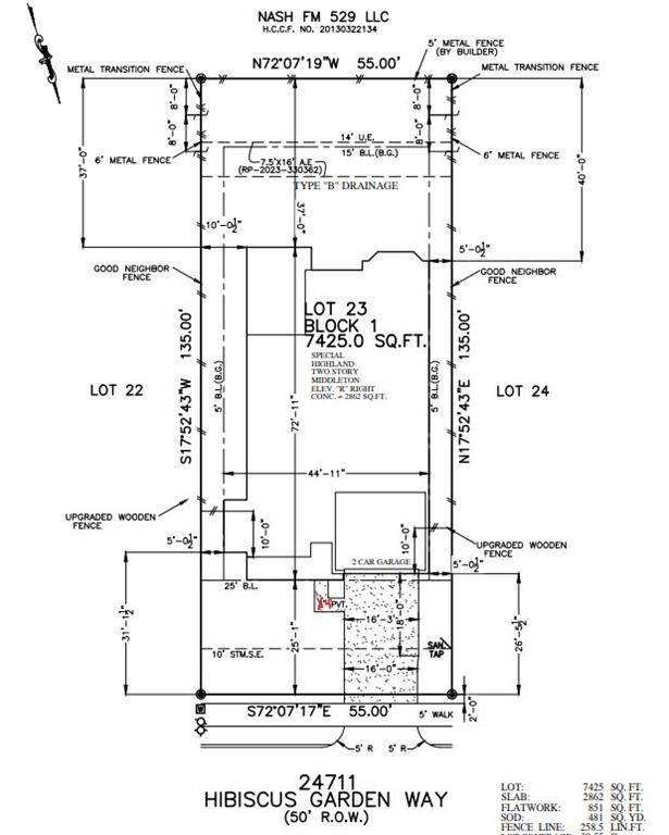Plot Plan