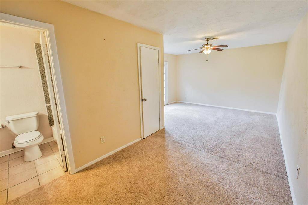 View of Primary bedroom and bath