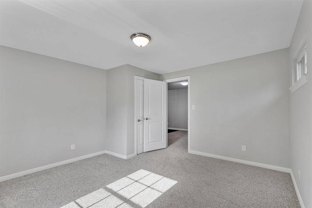 Third bedroom with closet