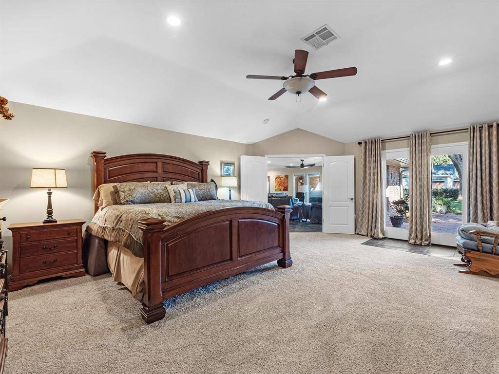 Main Primary Suite with private patio access