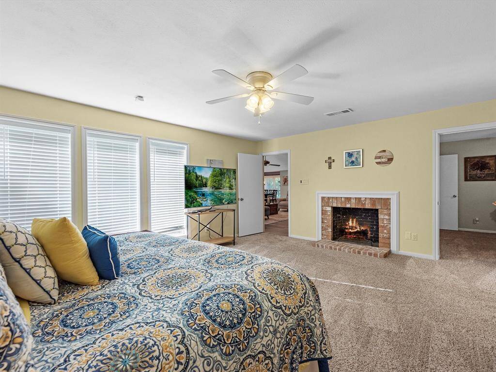 2nd Primary Suite with Fireplace