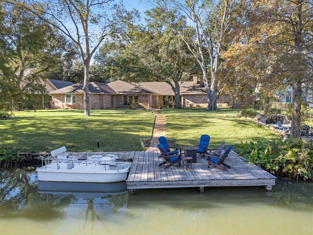 Rear View of property from the Lake