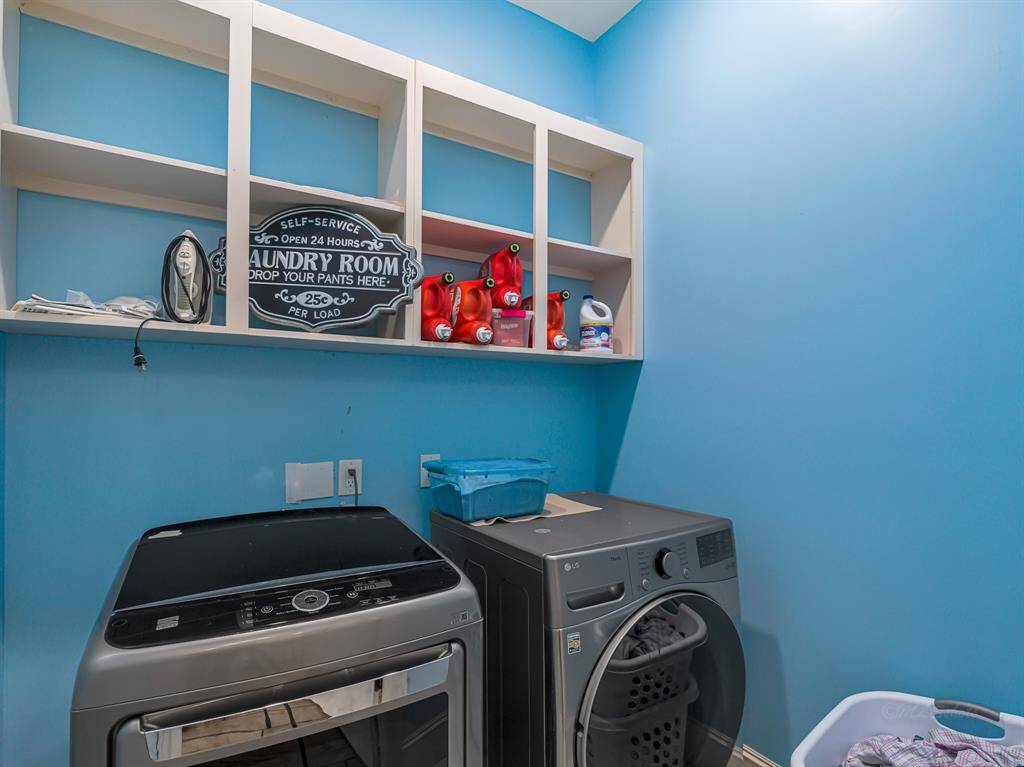 A convenient laundry room located on the 2nd floor means fewer trips up and down the stairs.