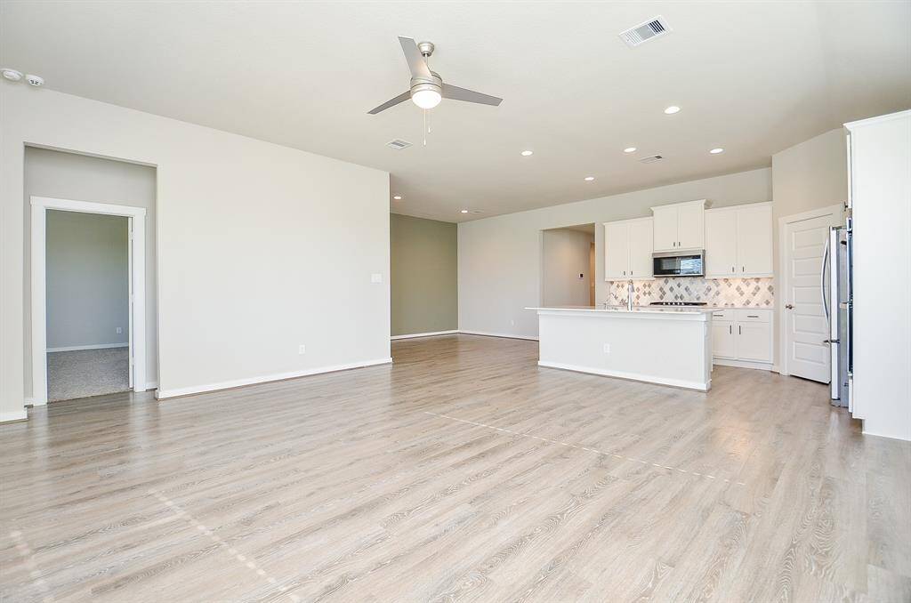 Open concept, perfect for entertaining