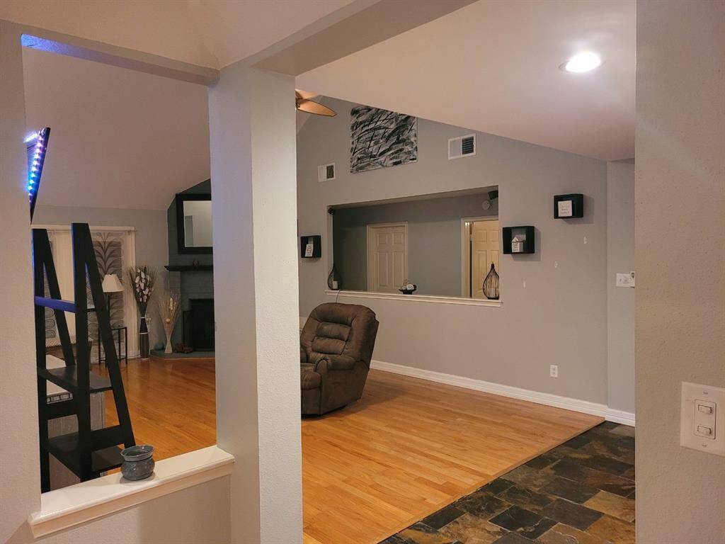 View of family room from front entrance