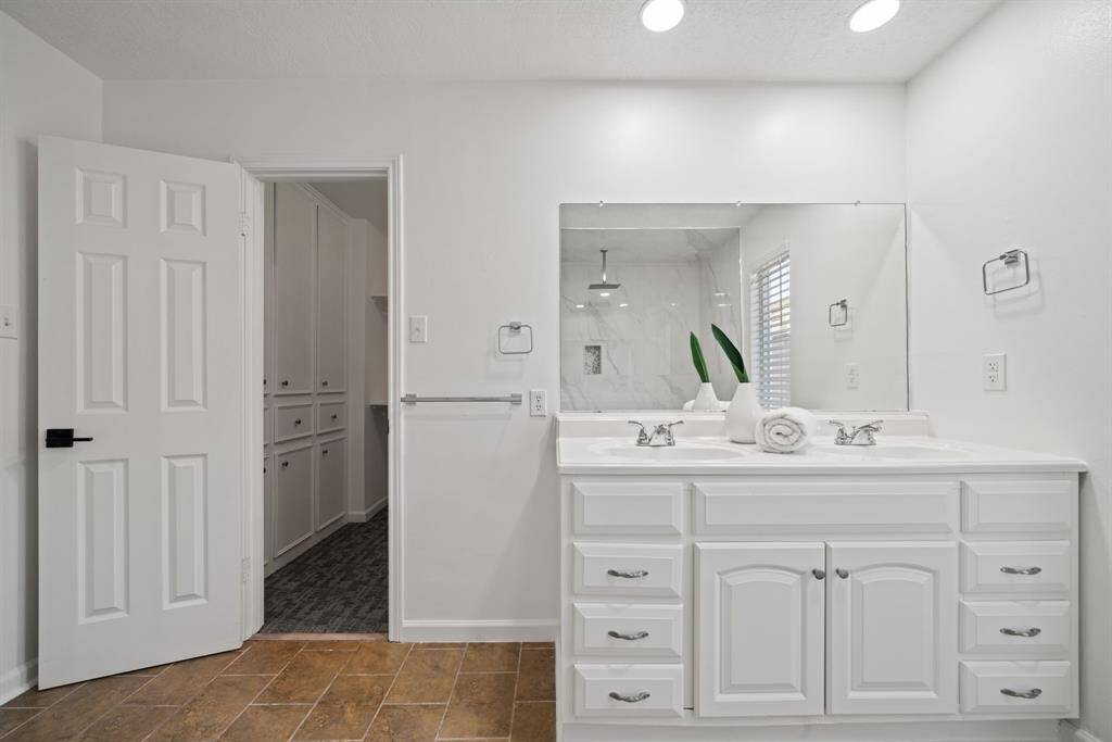 Master Bathroom with Dual Vanity Sinks