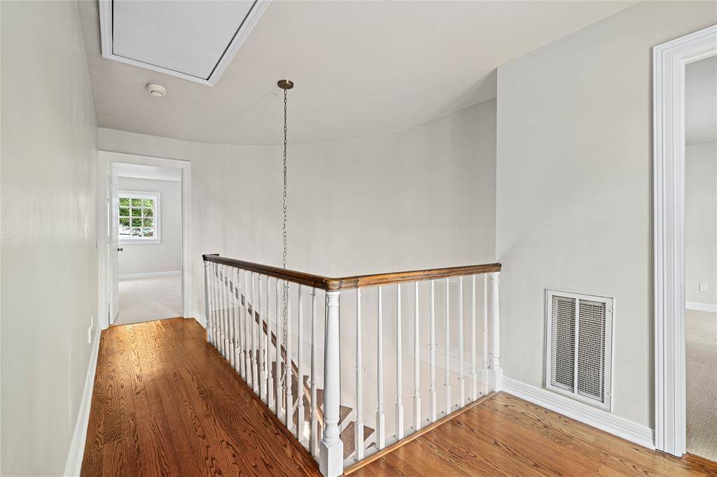 Second floor spacious primary bedroom. New (2024 per seller) carpet!  All newly painted neutral selections. Virtually Staged.