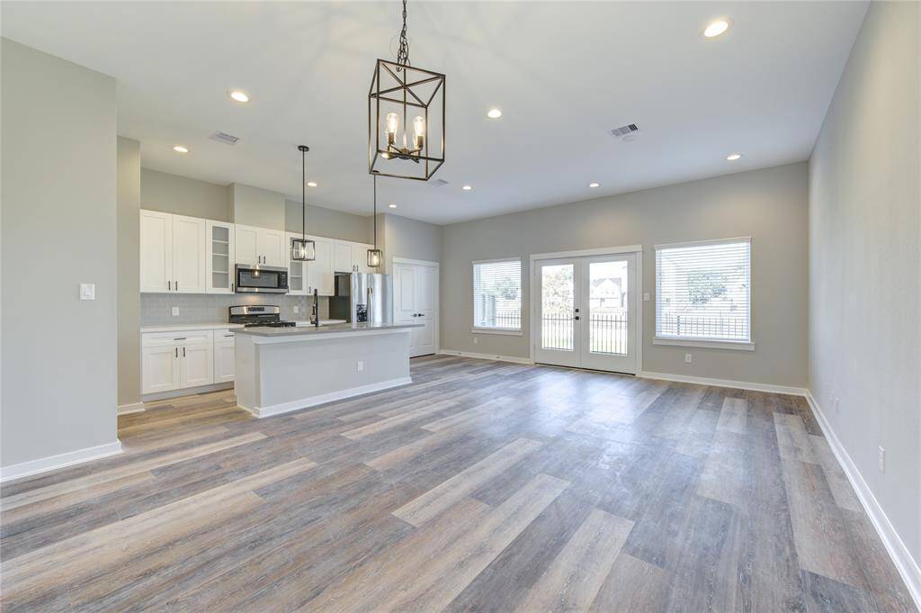 Open Concept Living & Dining