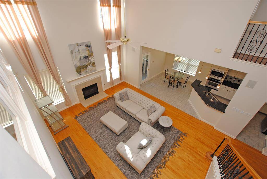 view from top of the staircase