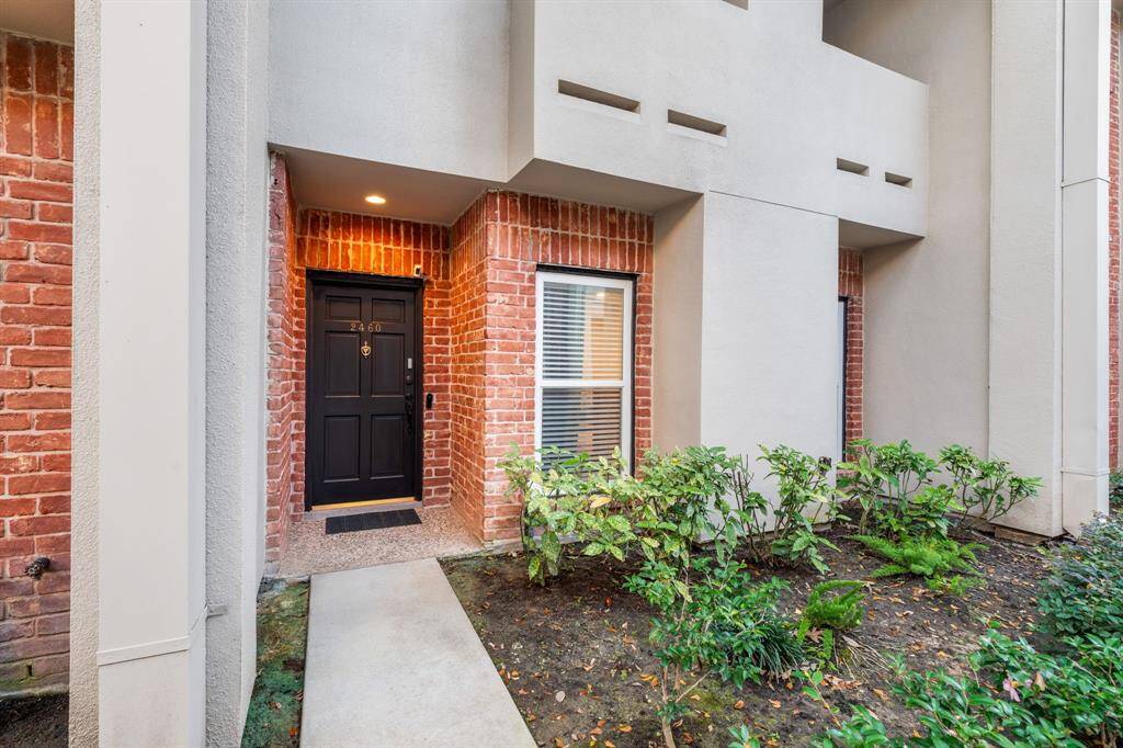 Private front door entrance.