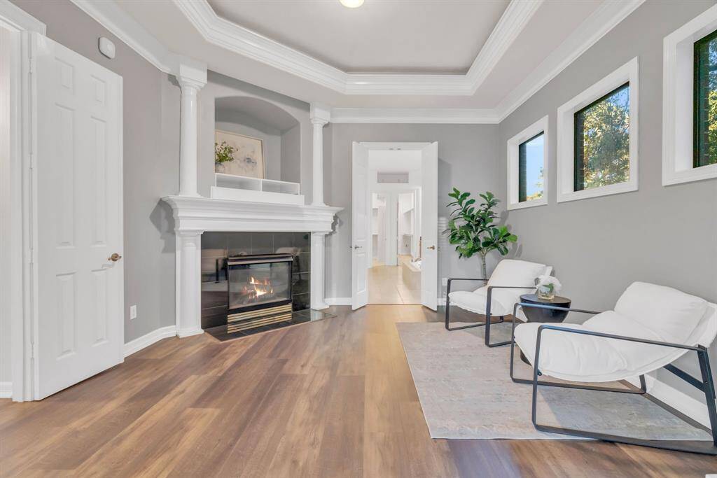 This versatile space is perfect for cozying up with a good book or could easily transform into a peaceful nook for a newborn. With the option to add a TV, it could also become your very own private media room. The possibilities are endless, allowing you to tailor it to your unique needs and lifestyle.