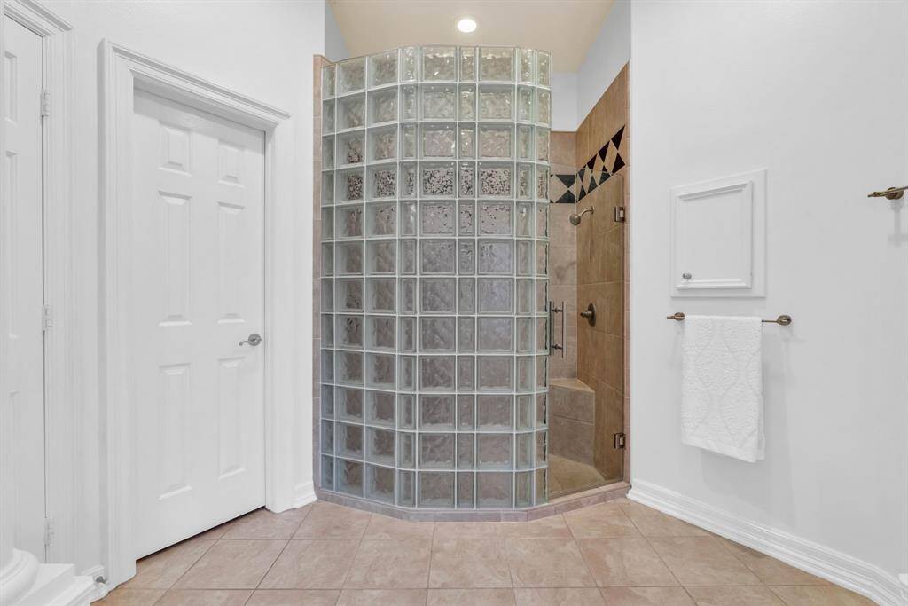 Massive walk in shower!