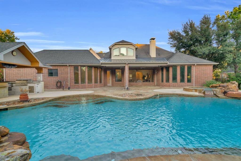 The pool is massive and is truly your own tropical paradise!