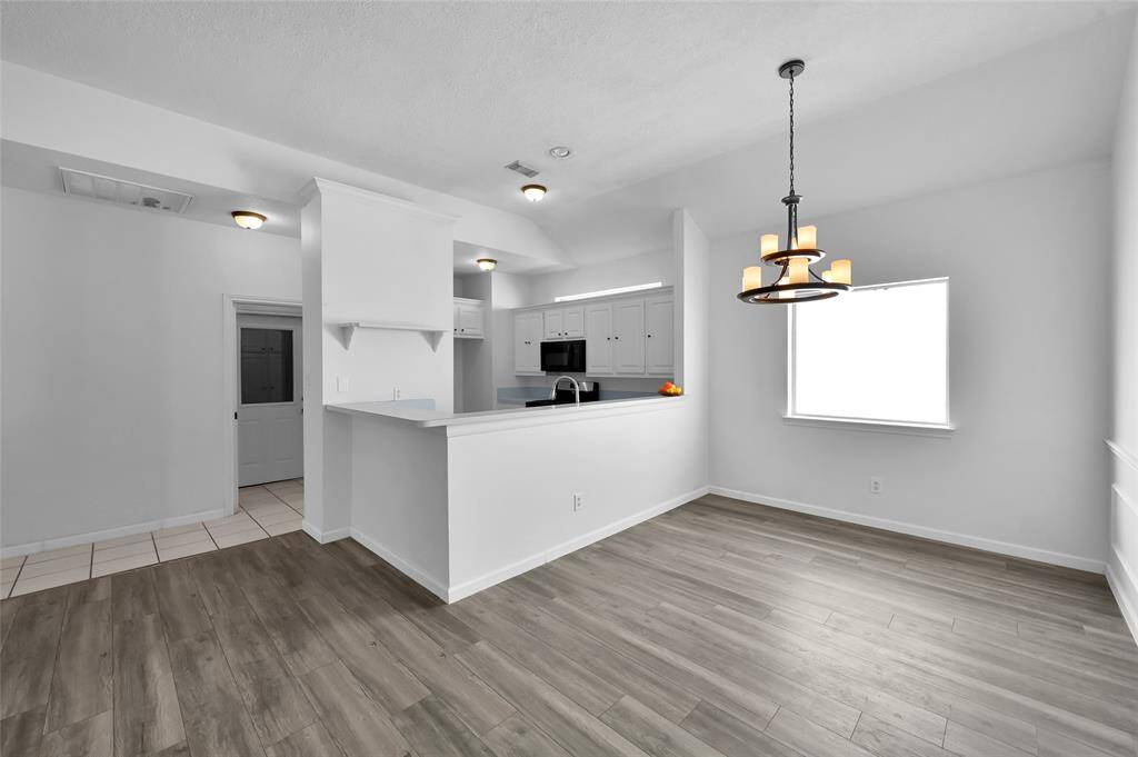 Virtually staged Primary Bedroom
