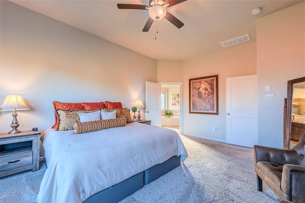 Another angle of the primary bedroom.
