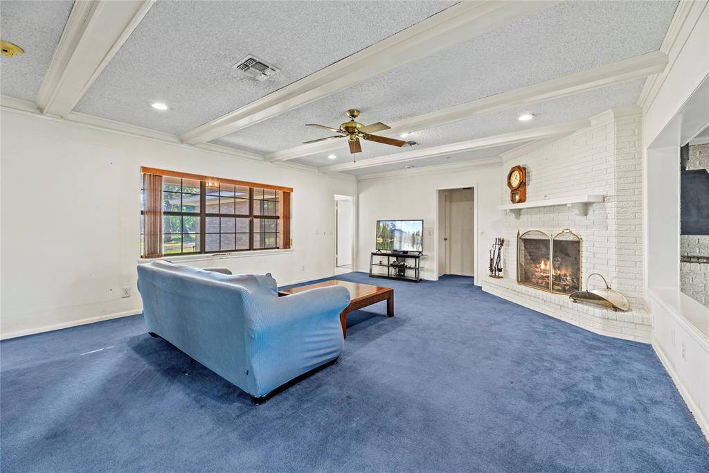 Home has great bones! Lots of room to spread out. Plenty of potential to make cosmetic changes as you see fit.