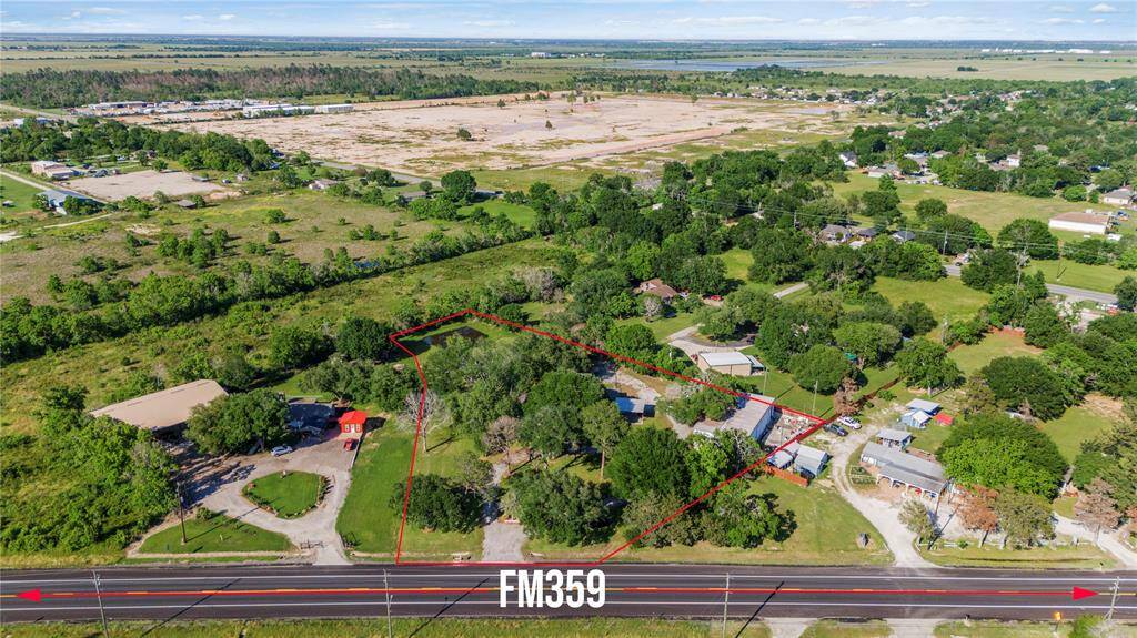 Cleared for residential development just to the northeast of the property off FM 362.