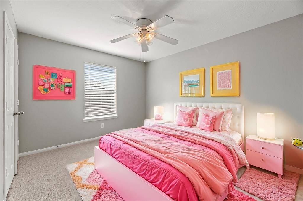 Here is your spacious second bedroom offering convenience and comfort for any aged kids!