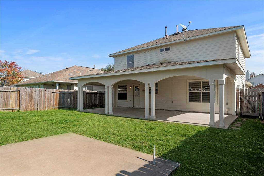 This is your blank canvas to create a backyard retreat.