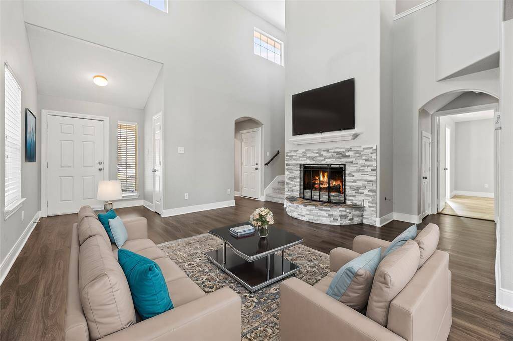 The moment you step in you feel a beautiful calming sense from this home with it's light and airy vinyl wood look flooring.