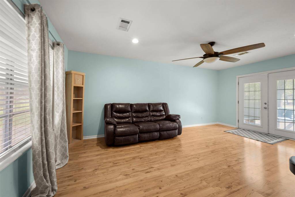Bright inviting living area.