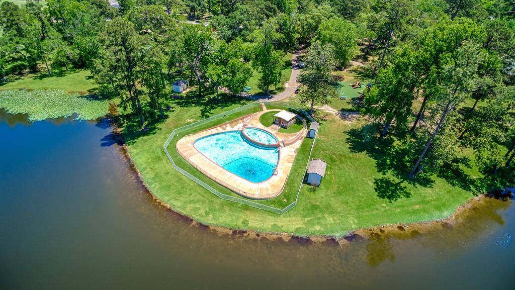 One of three pools in Elkins Lake
