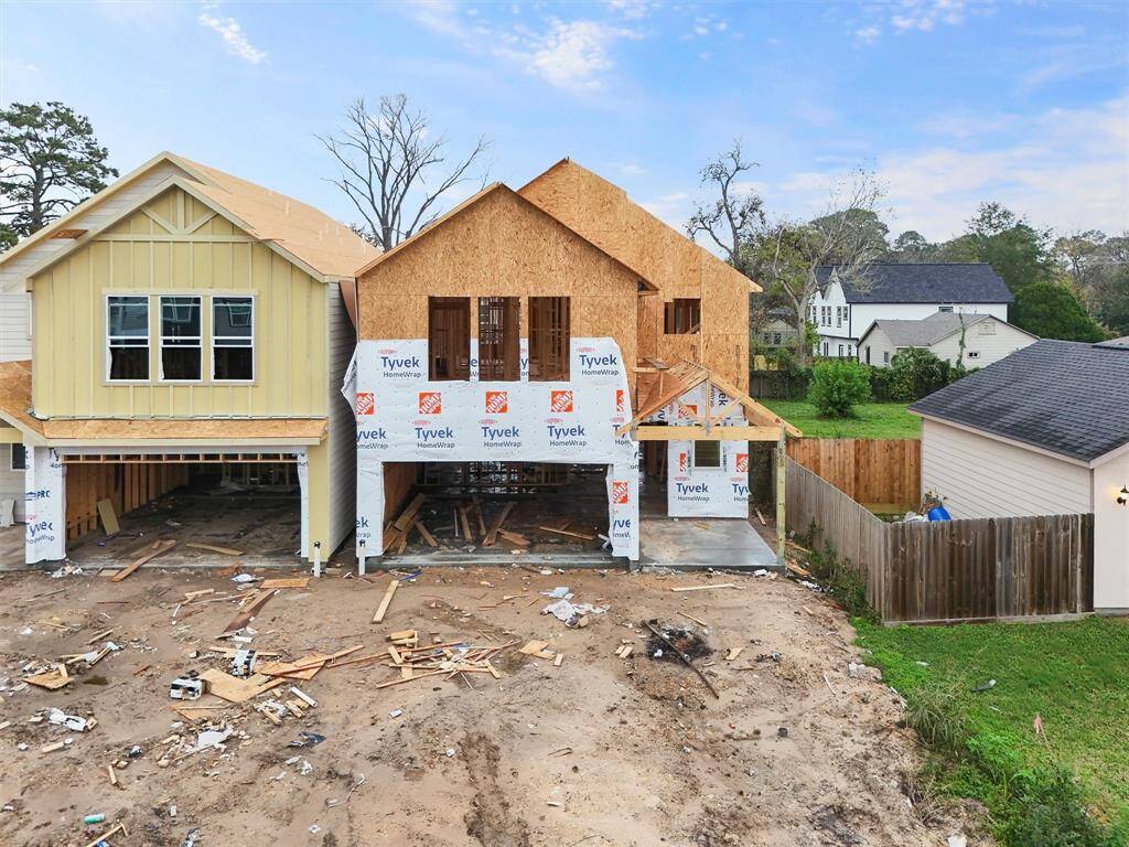 Current progress as of December 2024. This listing is for the home on the right.