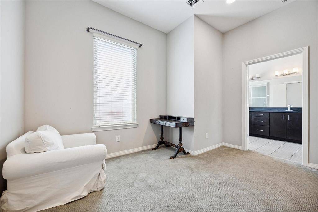 Cozy area for a reading nook are just a great sitting area.