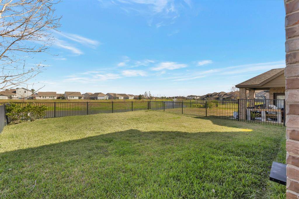 Another view of the back yard.