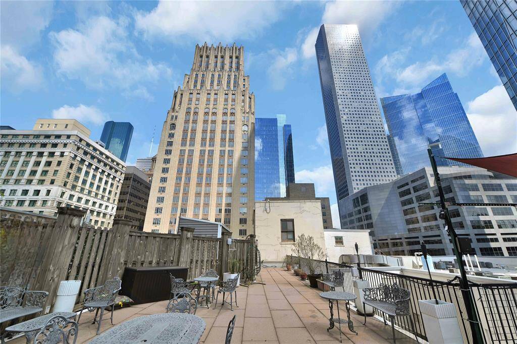 Spectacular skyline view from private roof terrace