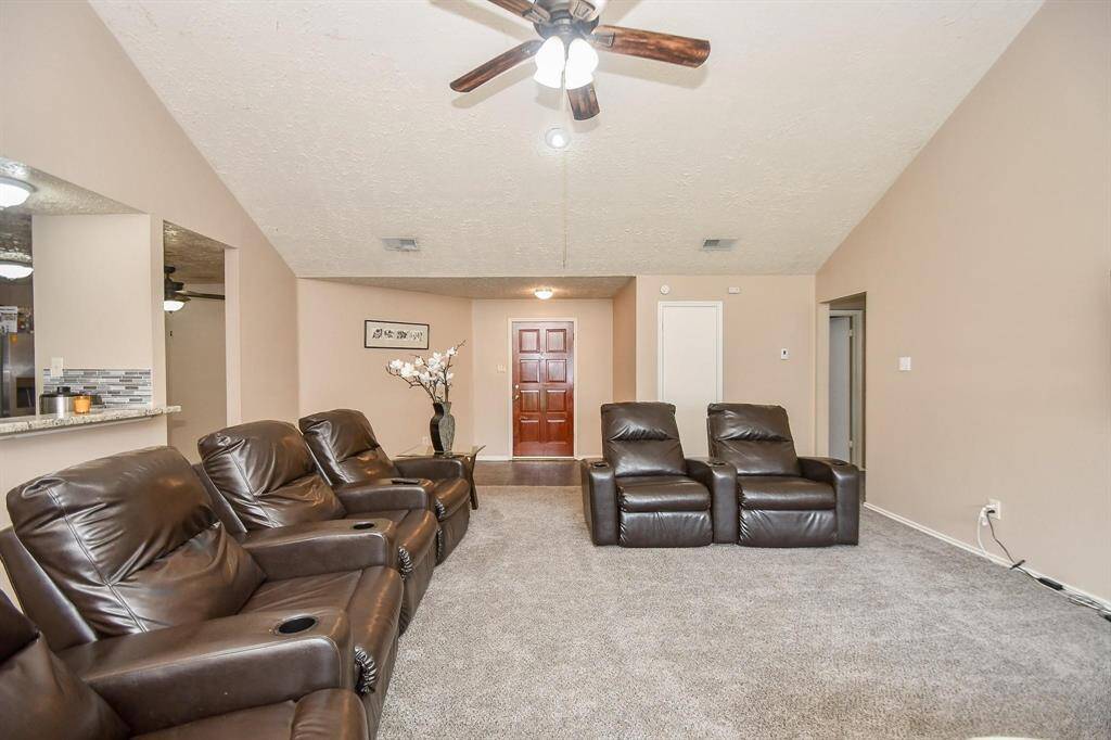 Bright and open living area.