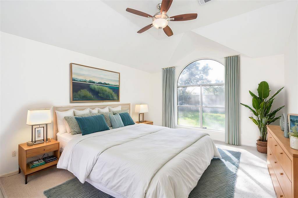 Step into this master bedroom, designed for comfort and relaxation!