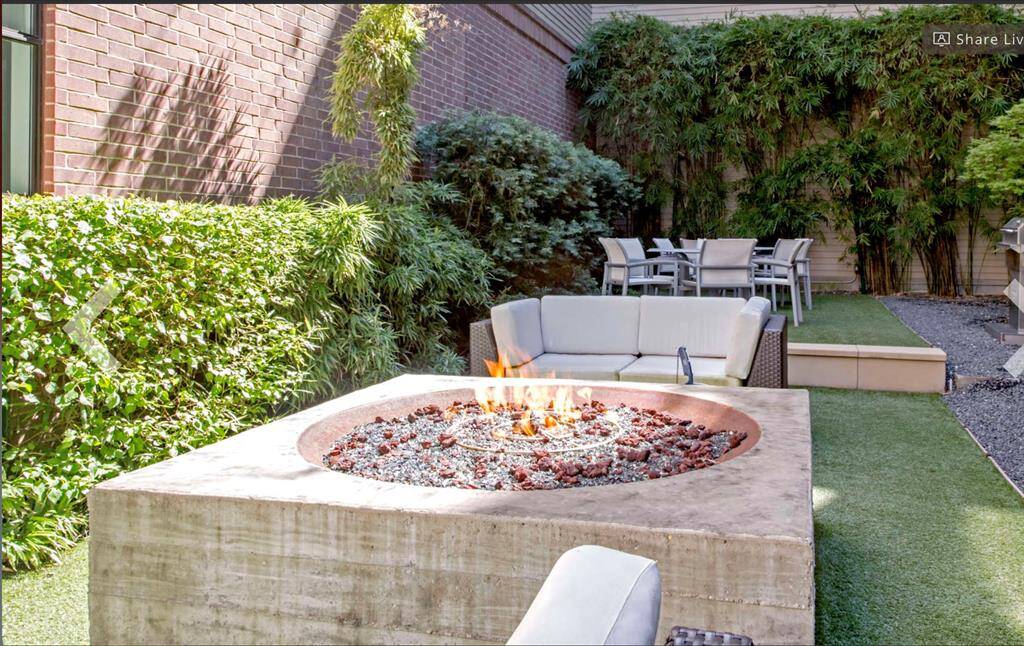 There are a few fire pits for FALL when it will cool off again