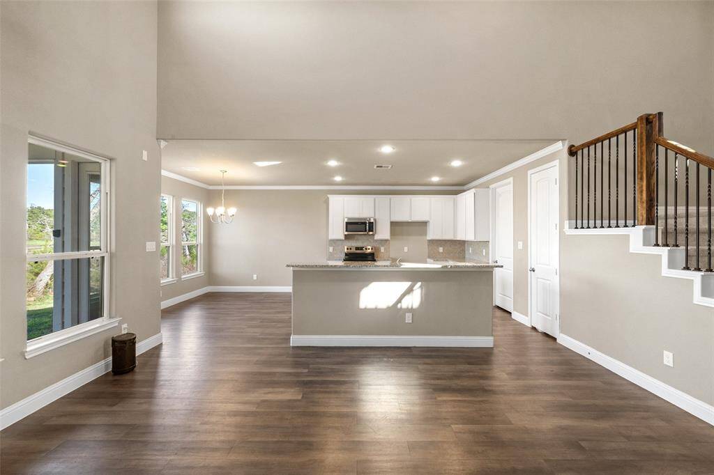 This kitchen is just what you need featuring lots of counter and storage space!