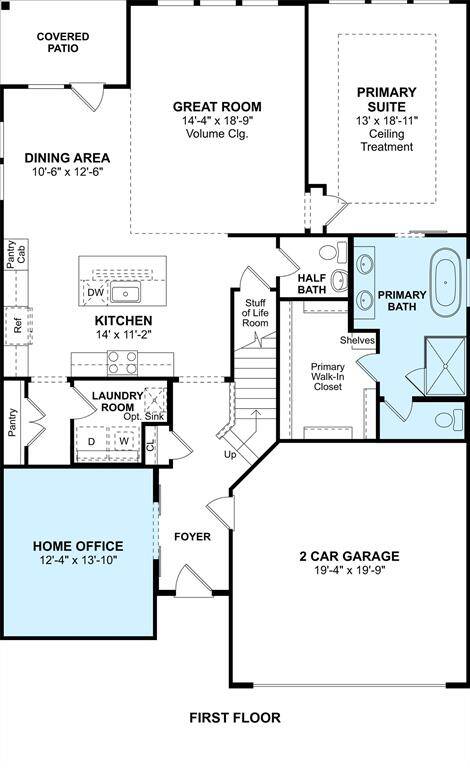 Farmhouse Look Palette 3: Appliance Selection Sheet (*Artist rendering used for illustration purposes only.)