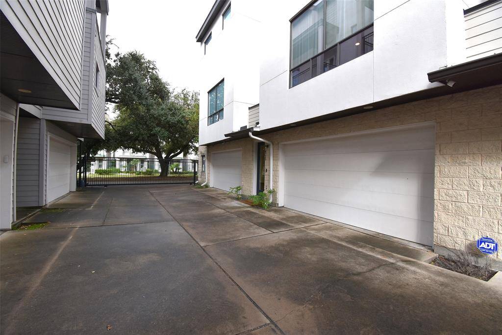 Gated driveway access