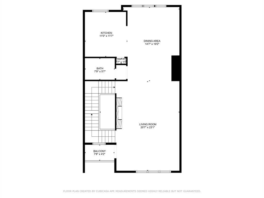 Floorplan - second floor