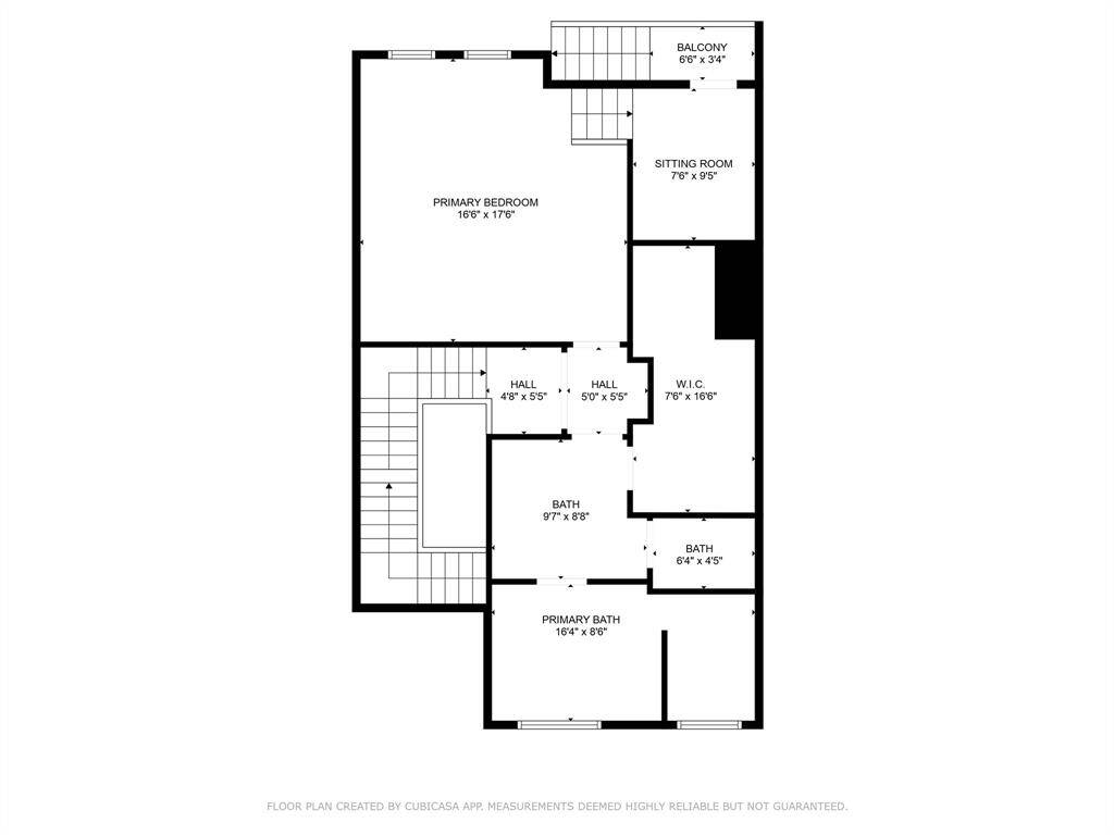 Floorplan - Third floor/Master Suite