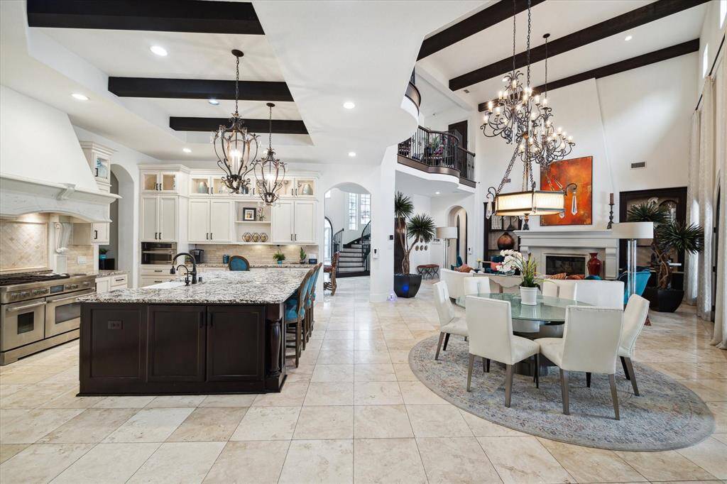This home Exudes Elegance and an open floor plan that is Perfect for family meals.