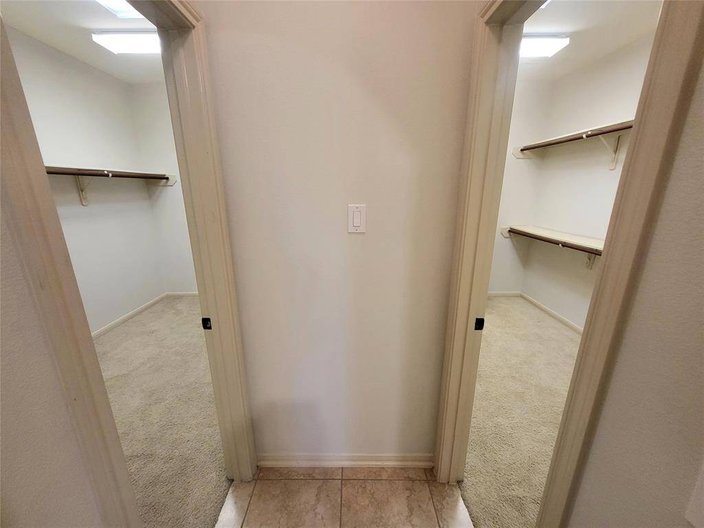 Primary Double Closet