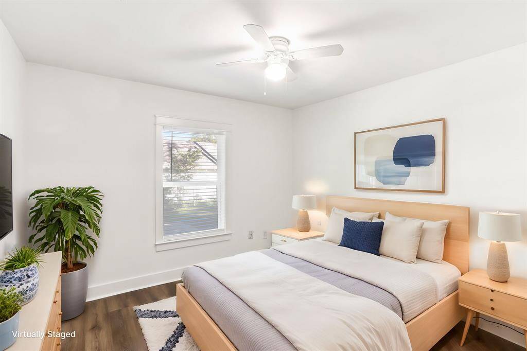 View of primary bedroom.