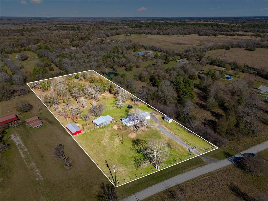 Aerial View of Property