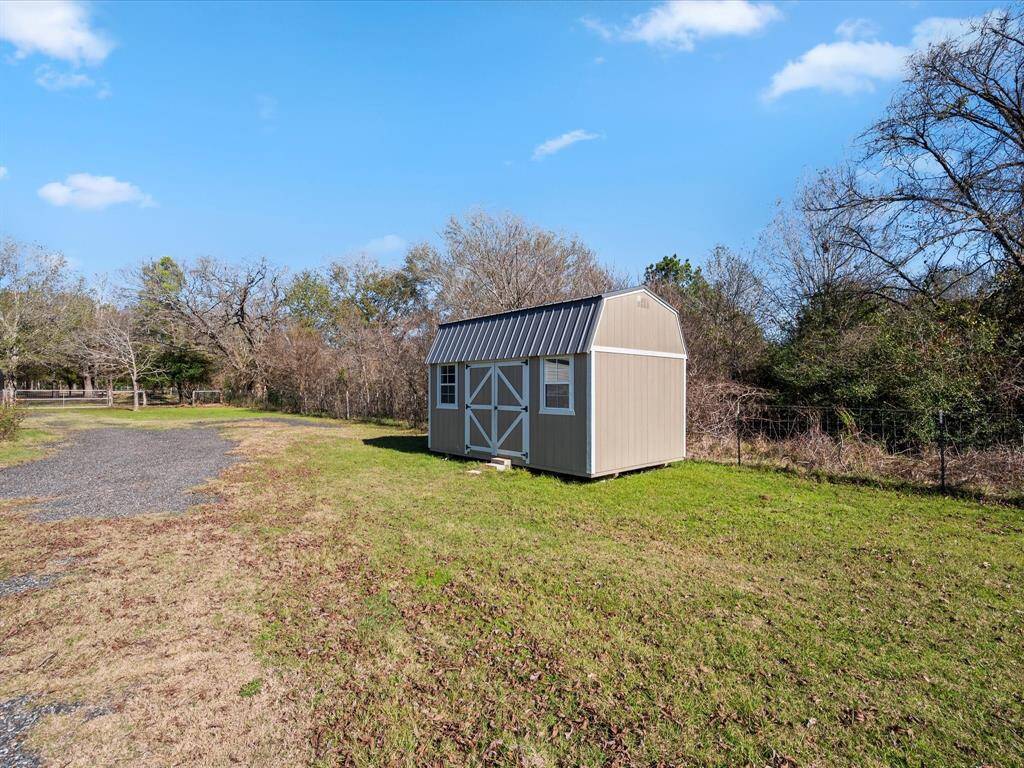 Storage Shed, new.