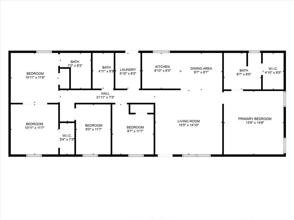 Approximate Floorplan of Home.